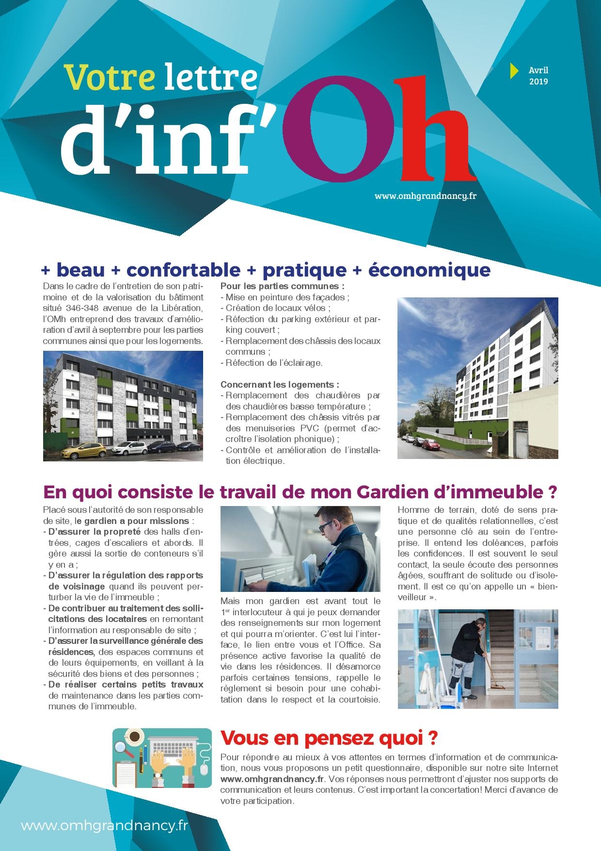 lettre infoh MAI 2019 page 001