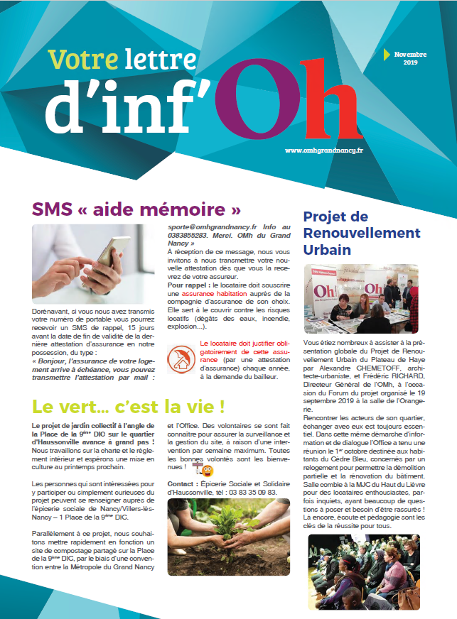 Lettre Info Novembre2019