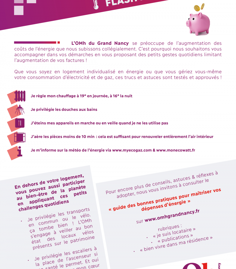 Flash Info Sobriété Énergétique
