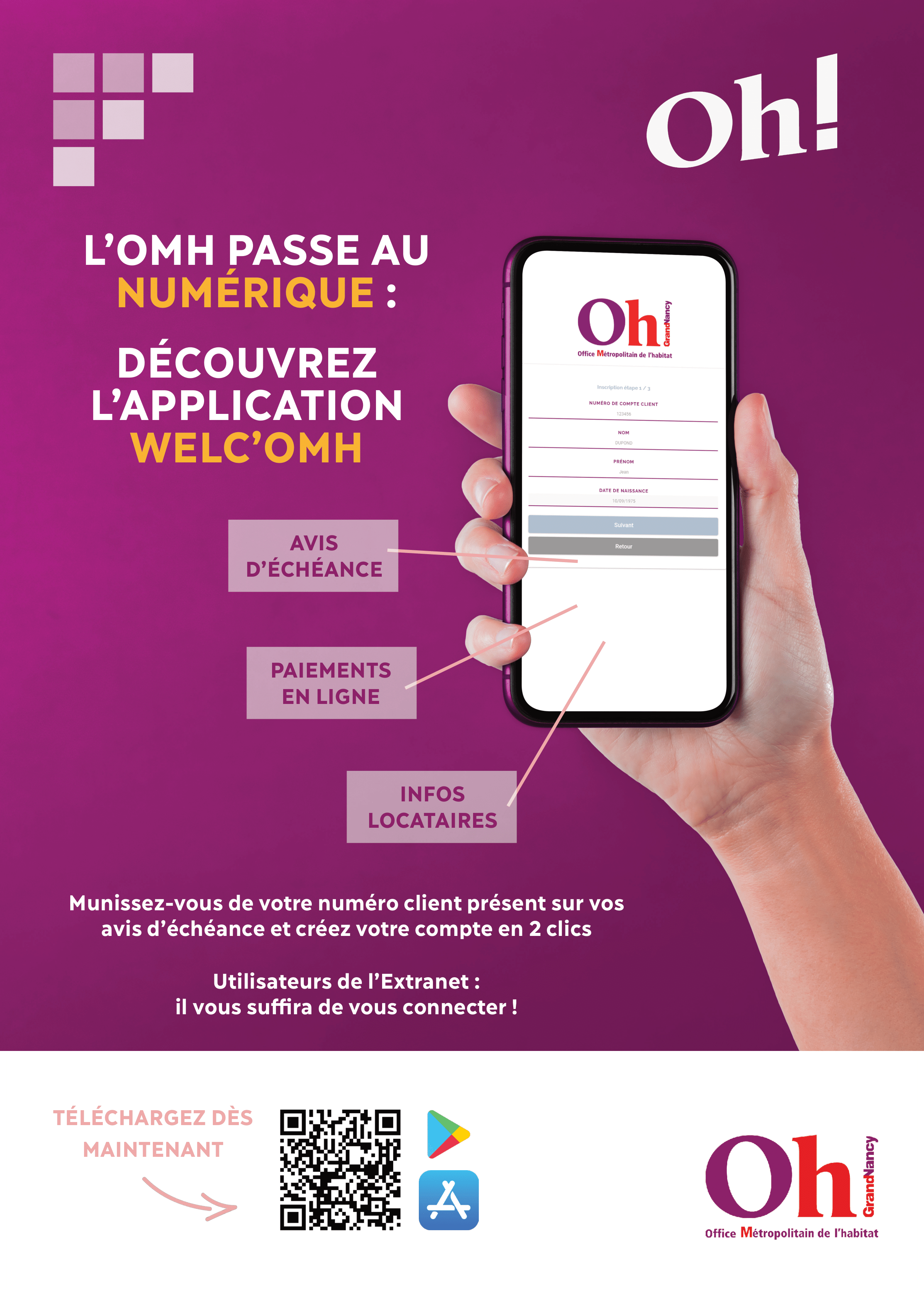 WELC'OMH